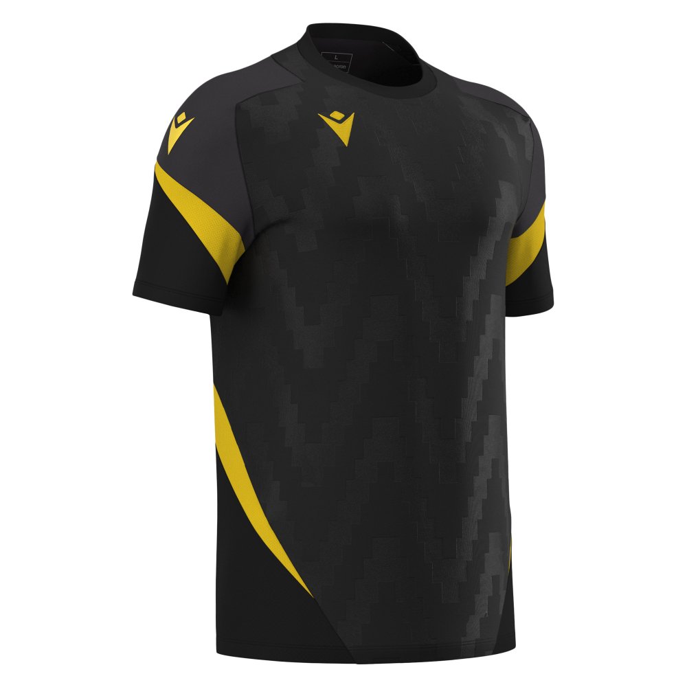 TEE SHIRT TOTEM NOIR/JAUNE